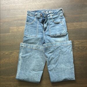 American Eagle Outfitters Blue Relaxed Jeans